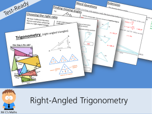 Right-Angled Trig Cover